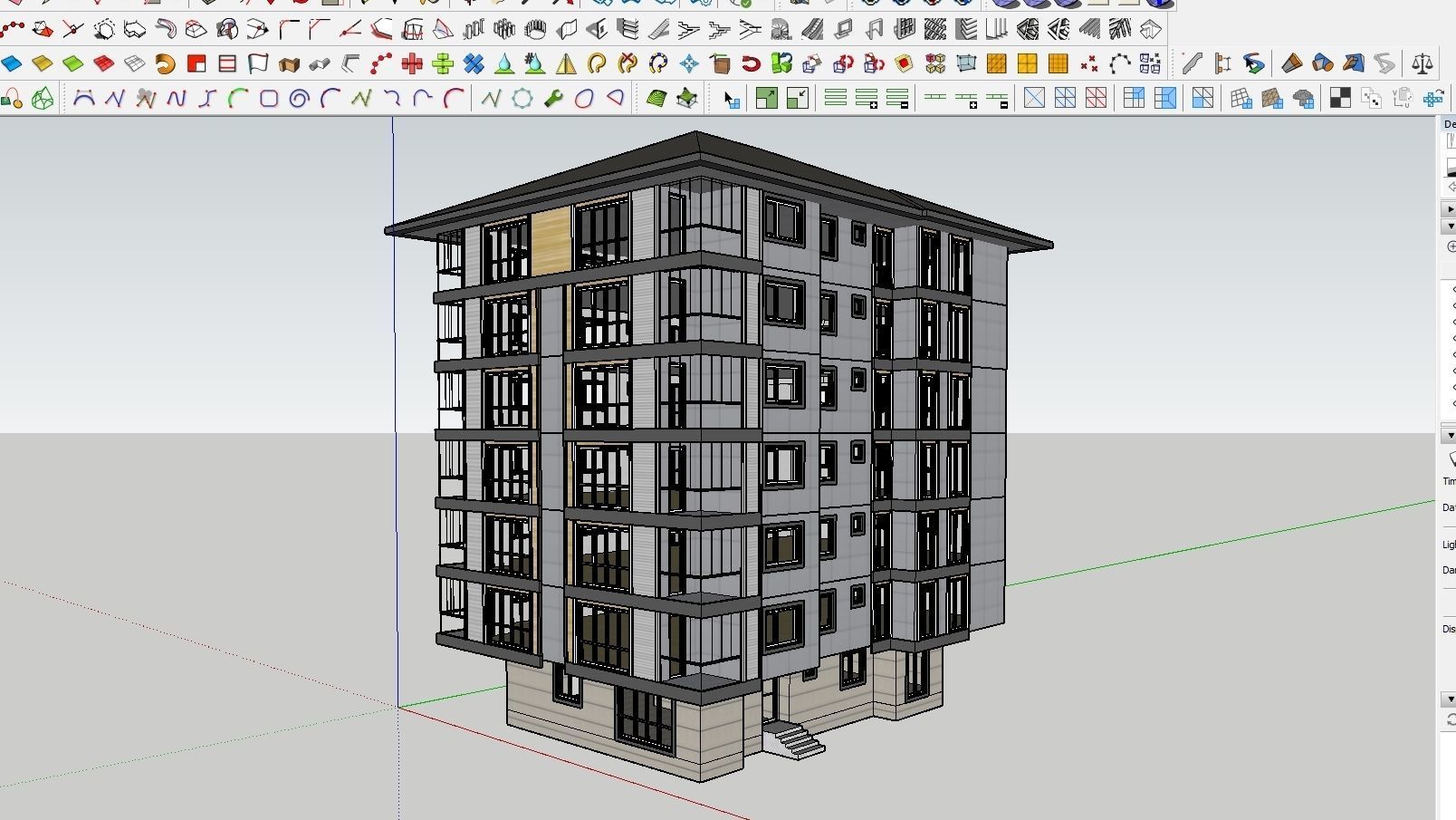 HOUSE 125 Low-poly 3D model_1