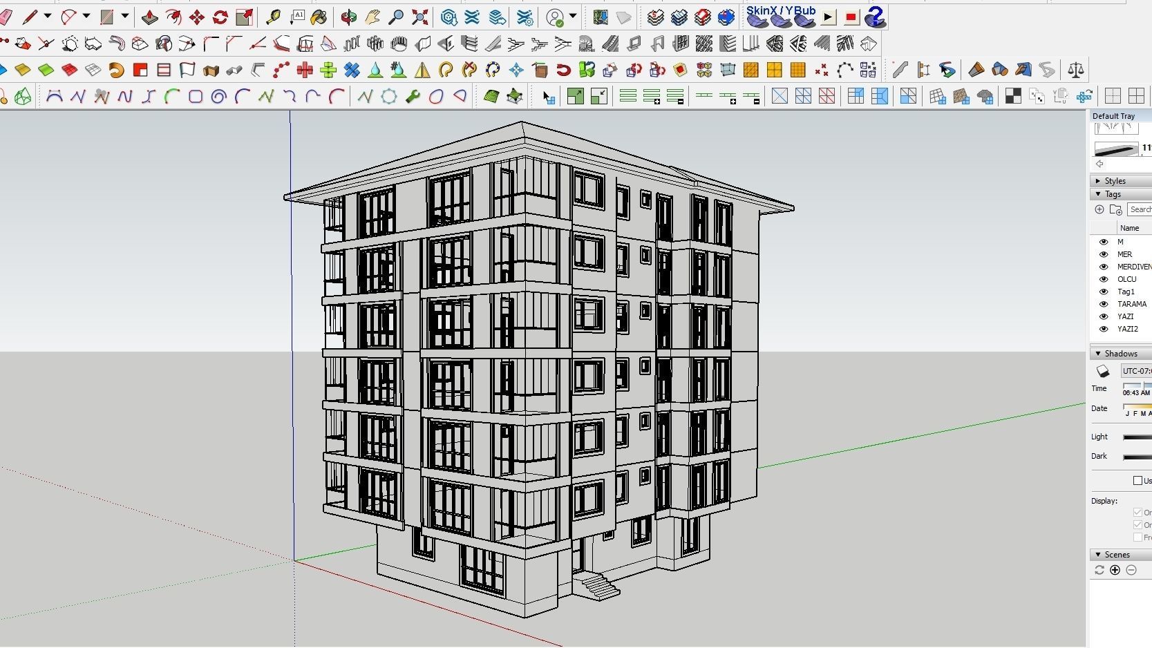 HOUSE 125 Low-poly 3D model_3