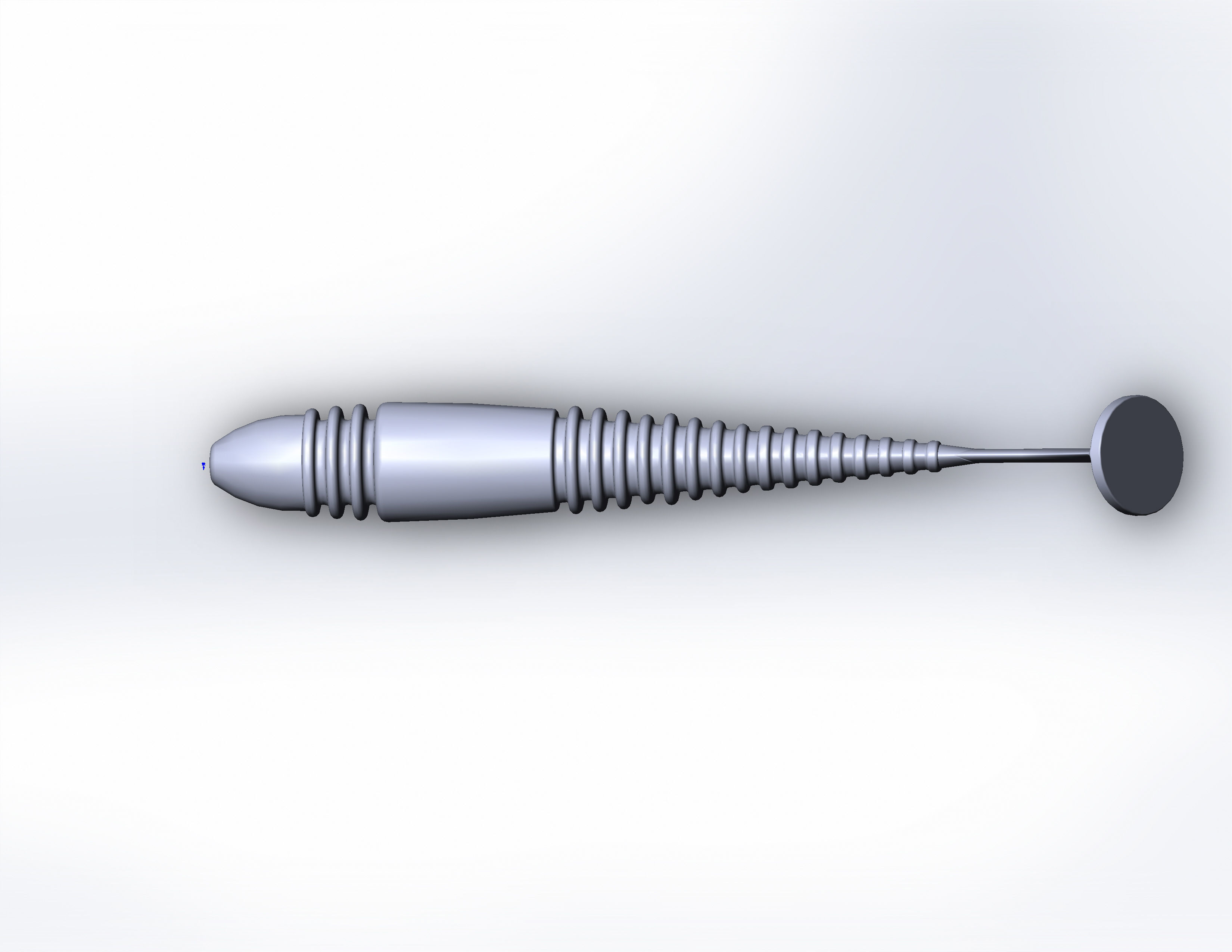 Replica Lucky John Tioga Solid Work 3D printable model 3D print model_1