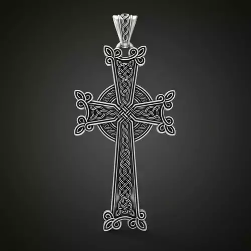 Khachkar Armenian cross 3D print model