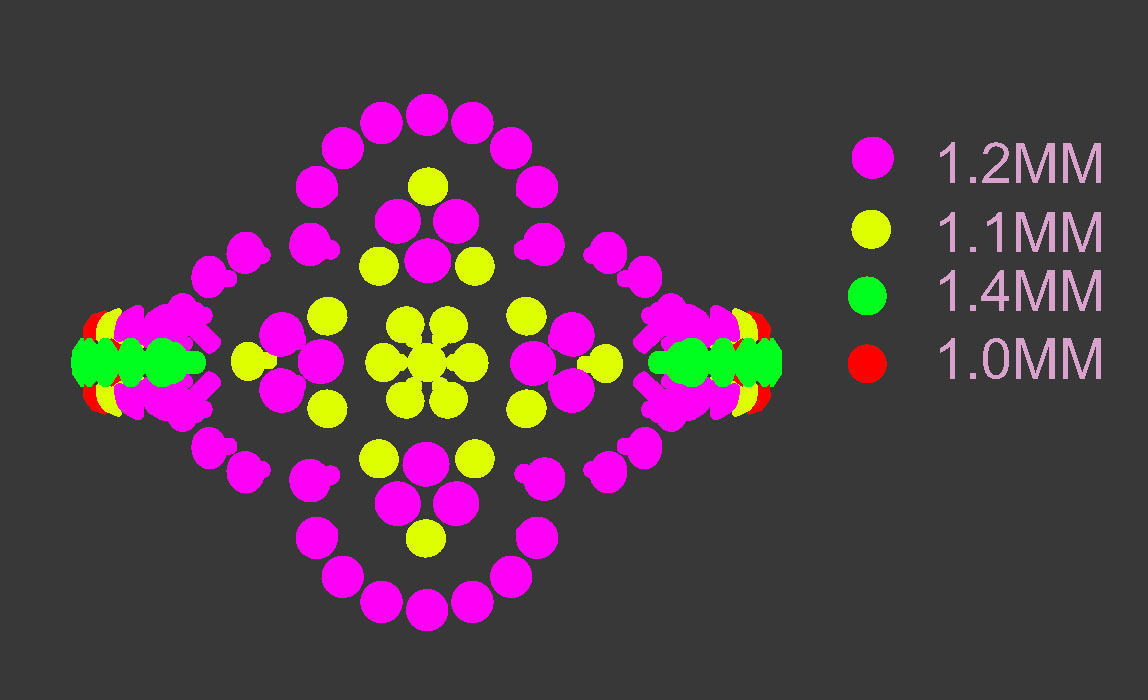 ring  earrings 3D print model_10