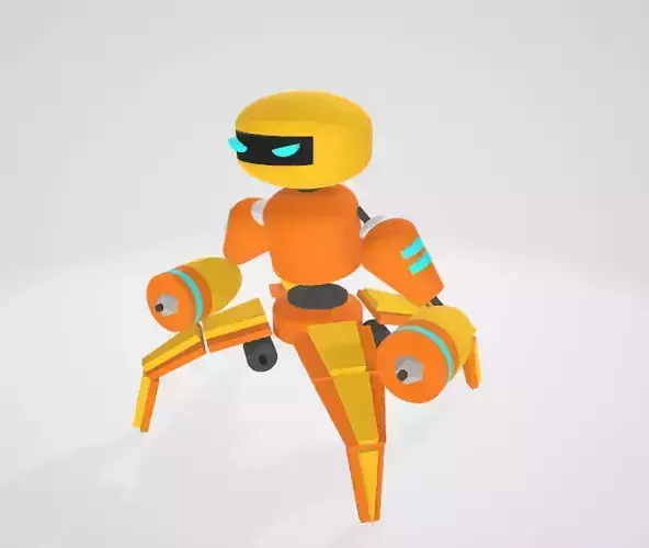 robot orange