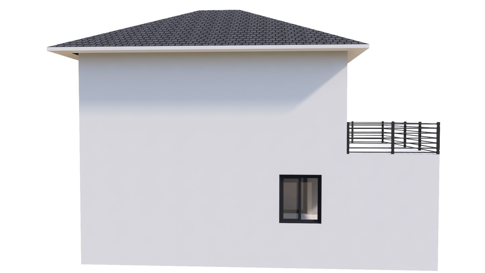 HOUSE 132 Low-poly 3D model_20