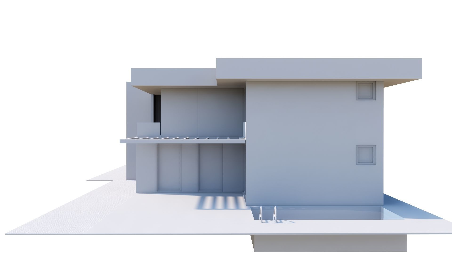 HOUSE 133 Low-poly 3D model_57