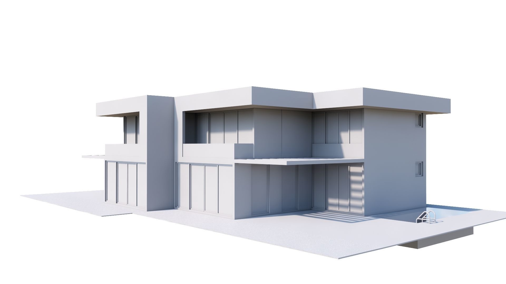 HOUSE 133 Low-poly 3D model_54