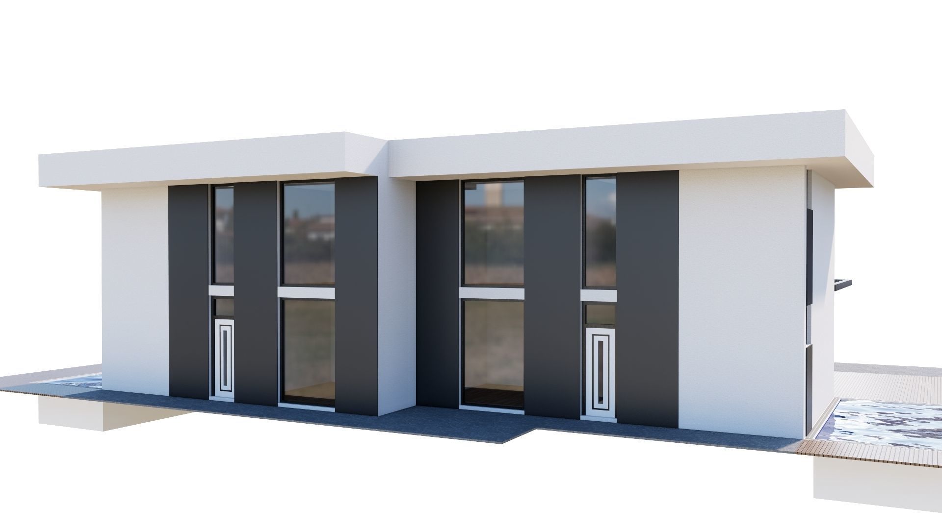 HOUSE 133 Low-poly 3D model_13