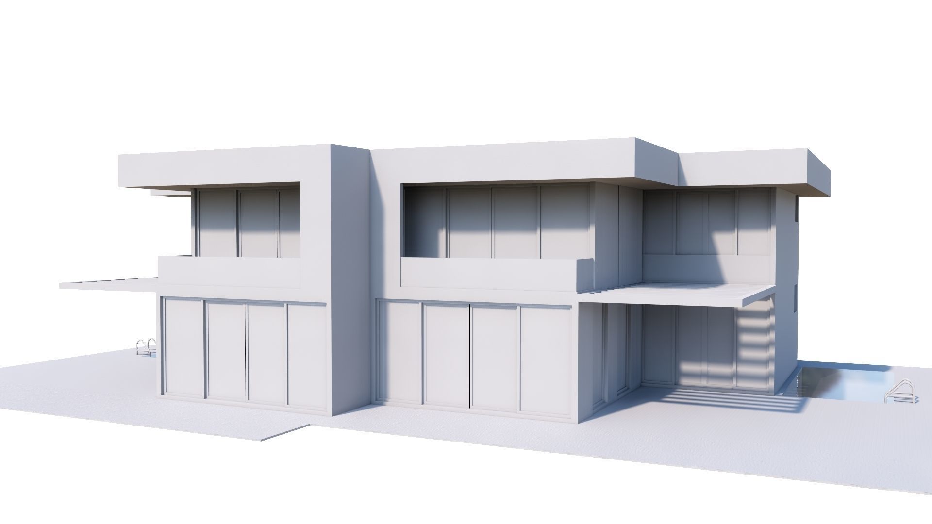 HOUSE 133 Low-poly 3D model_52