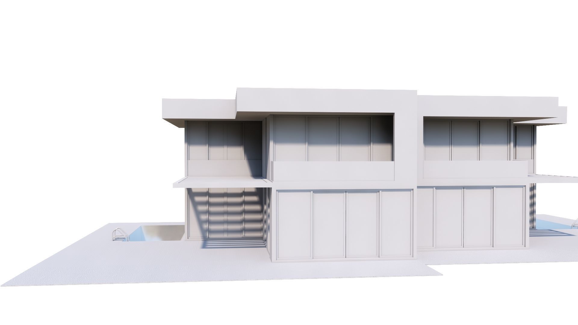 HOUSE 133 Low-poly 3D model_49