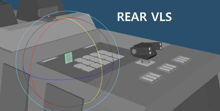 Stealth Frigate Low-poly 3D model_2