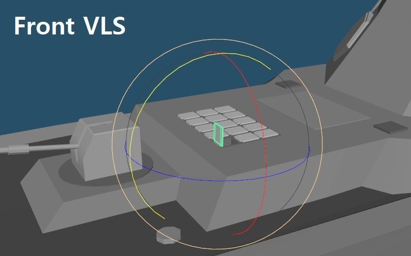 Stealth Frigate Low-poly 3D model_1