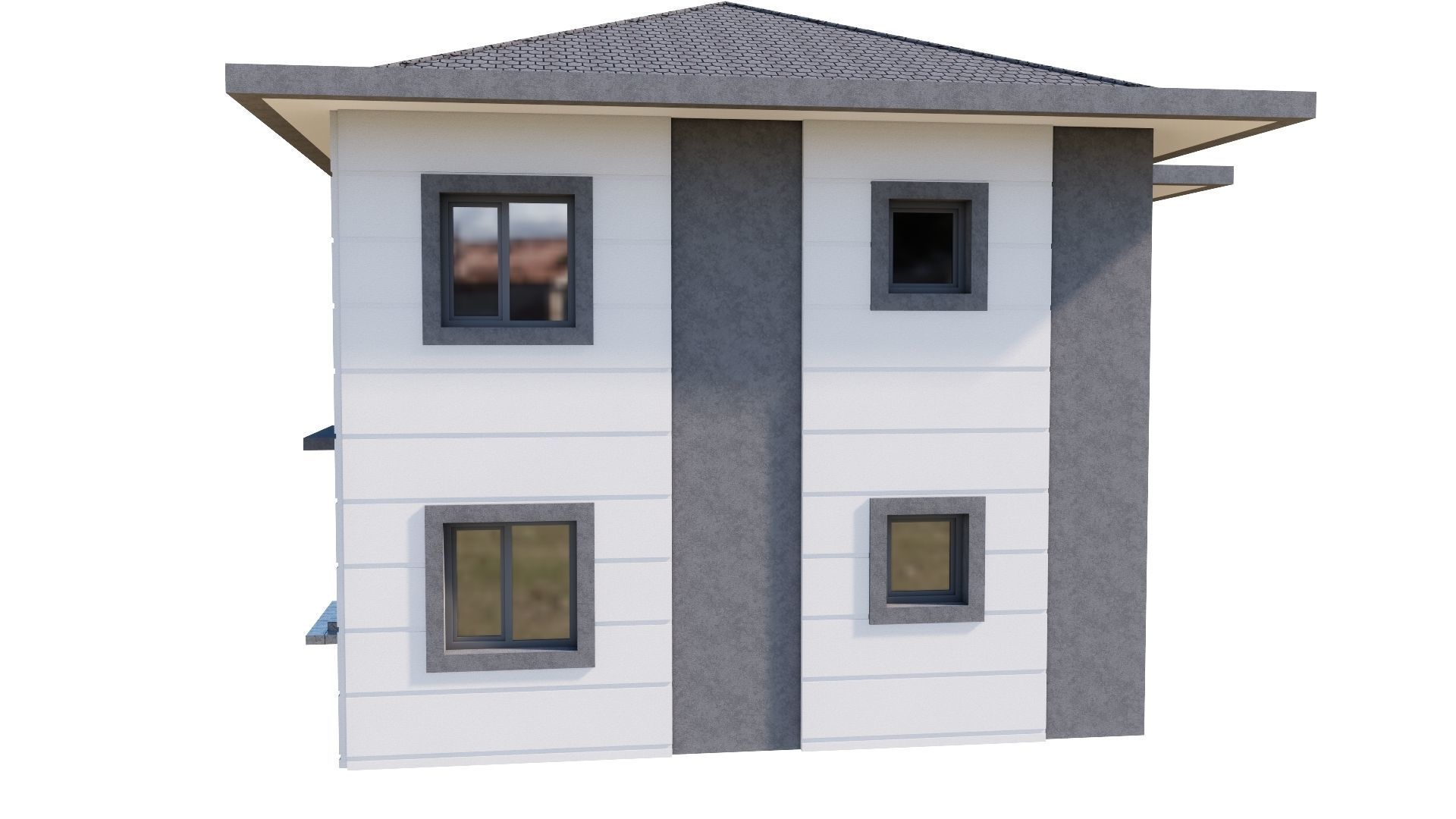 HOUSE 137 Low-poly 3D model_21