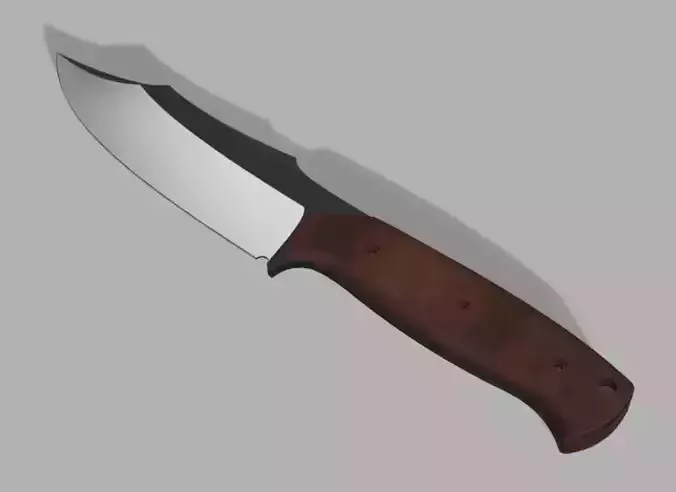 Hunt and survival knife model for knife makers