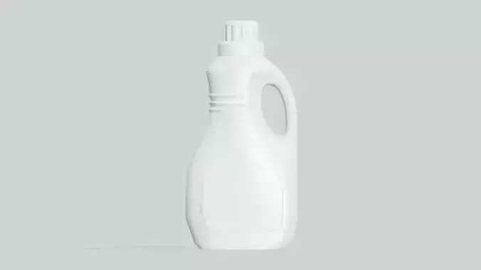 Detergent Bottle Mock Up 3D model