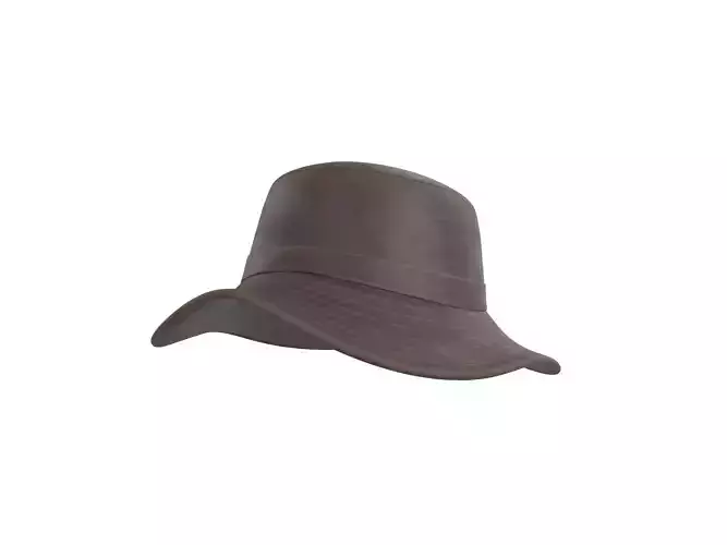 Prop086 Leather Bucket Hat