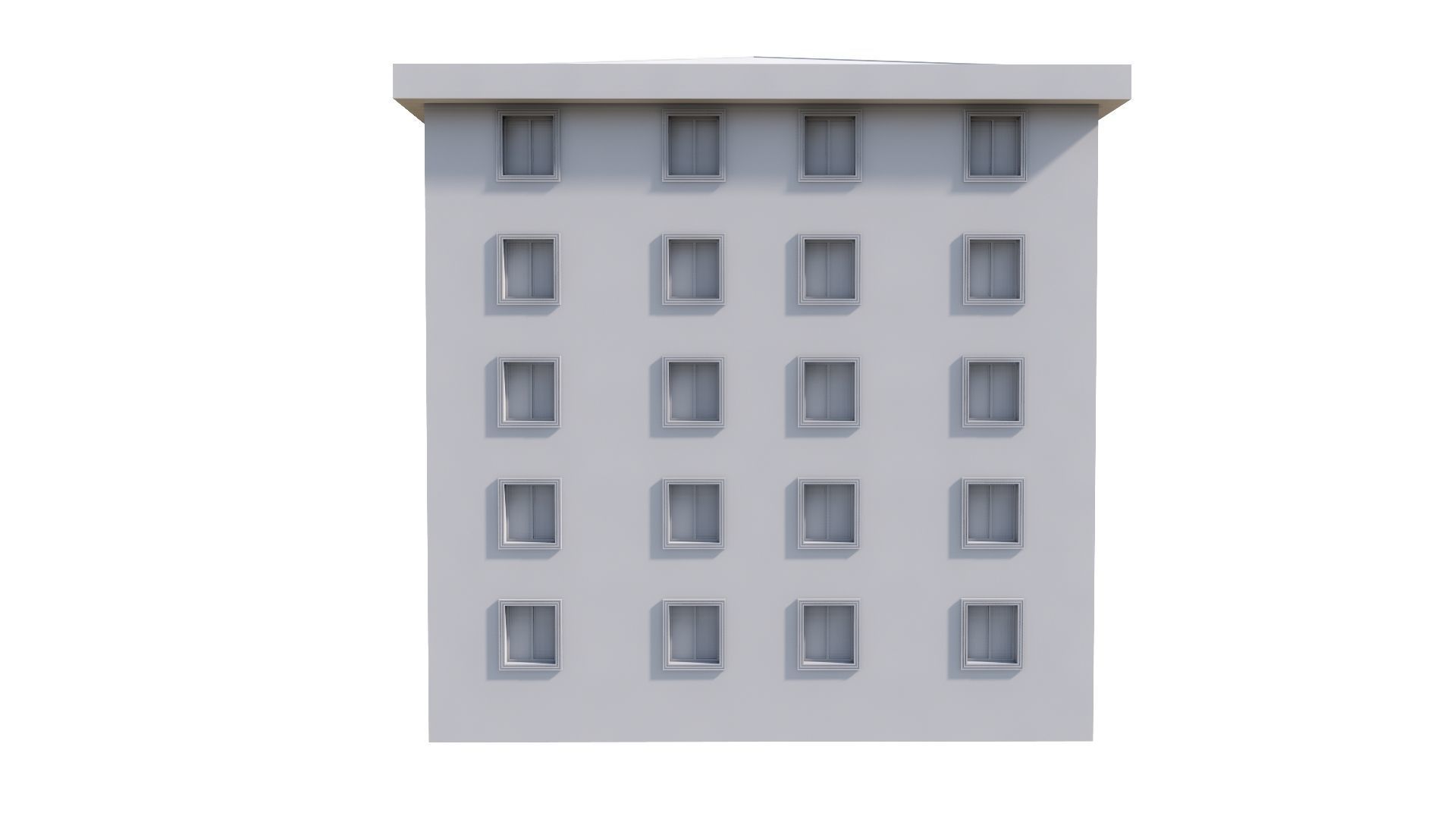 HOUSE 144 Low-poly 3D model_45