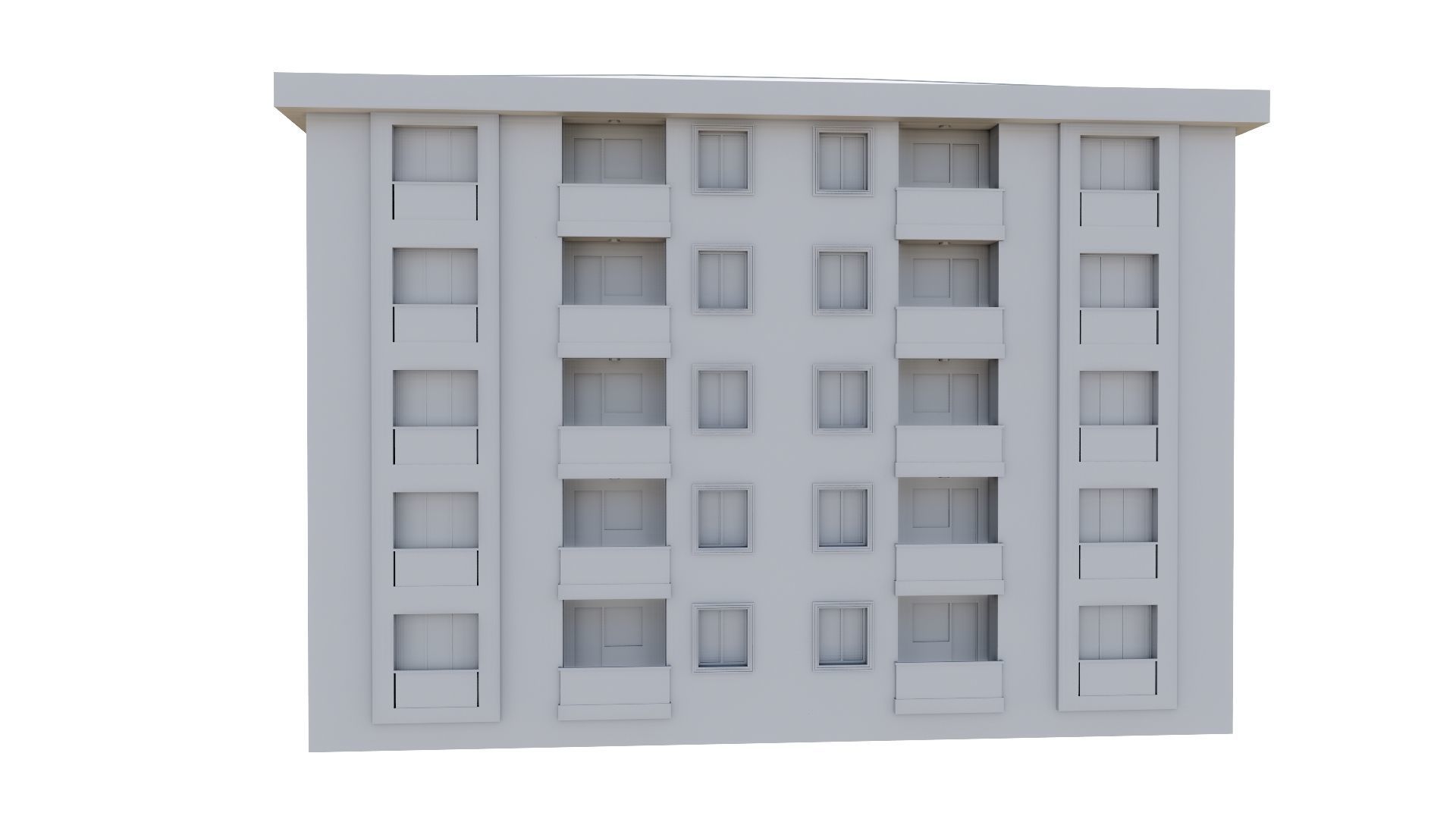 HOUSE 144 Low-poly 3D model_52