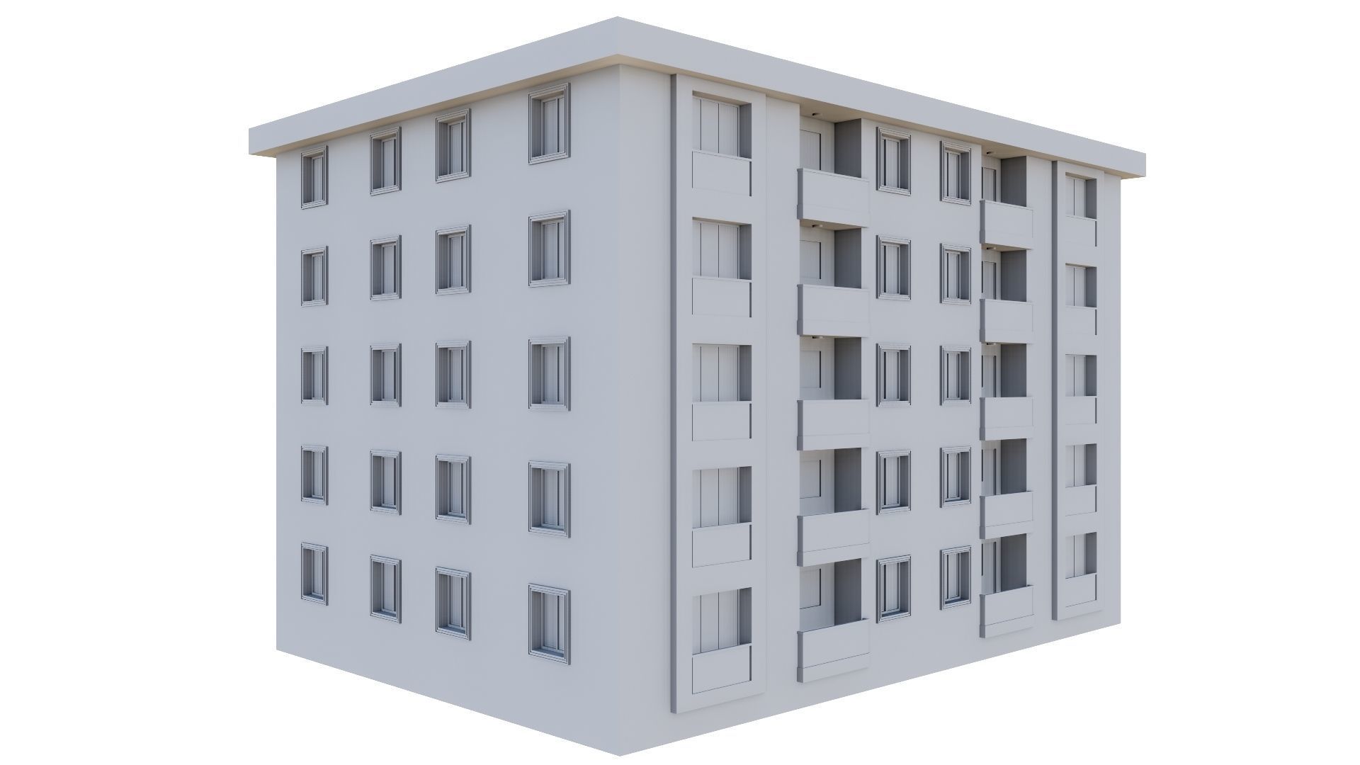 HOUSE 144 Low-poly 3D model_44