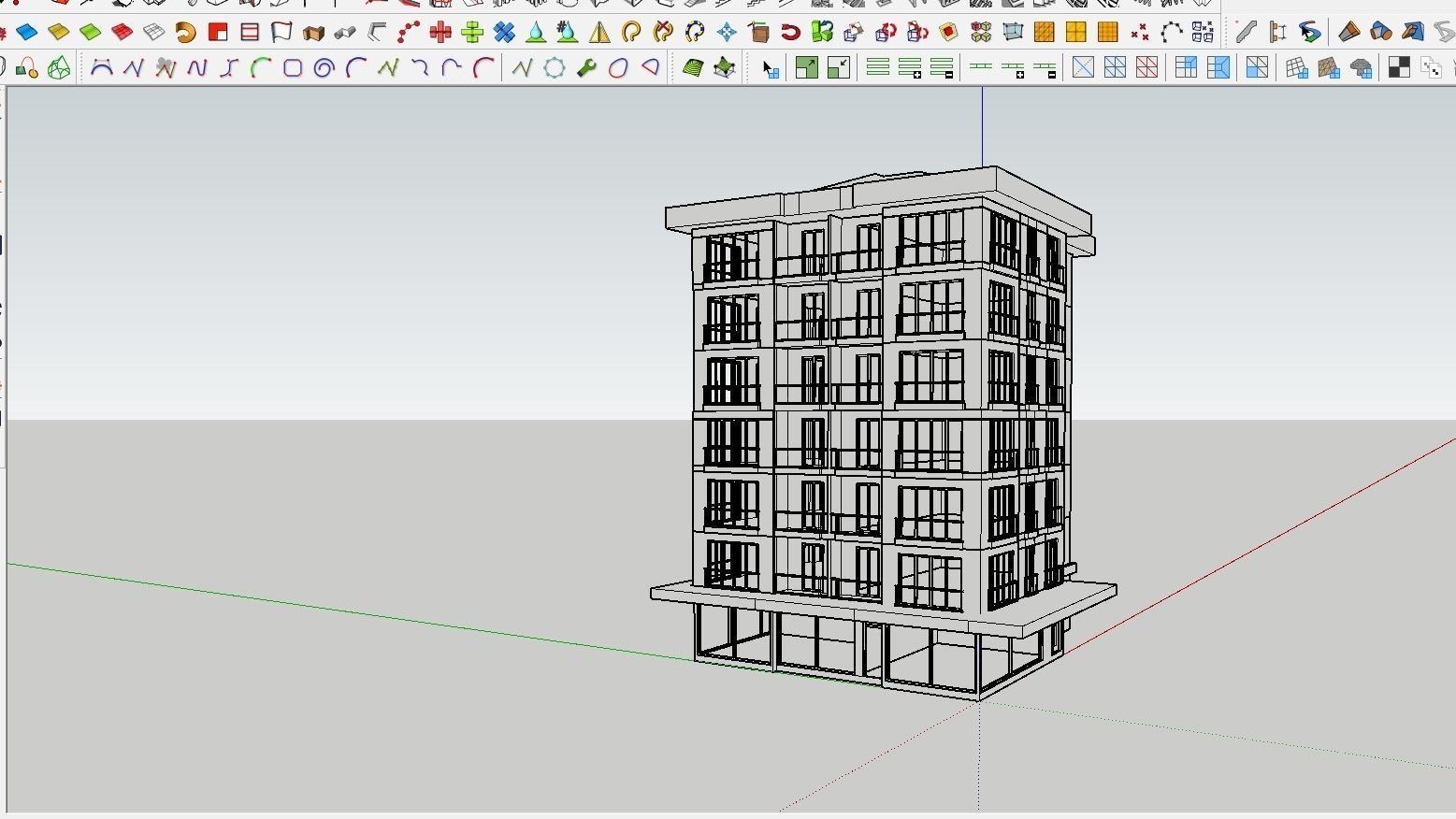 HOUSE 145 Low-poly 3D model_3