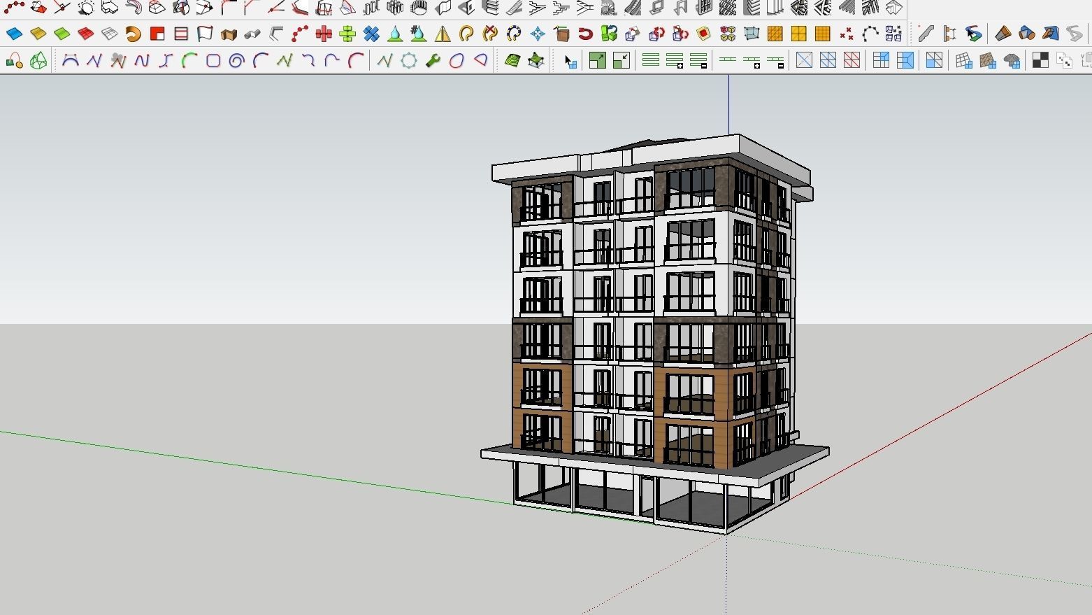 HOUSE 145 Low-poly 3D model_1