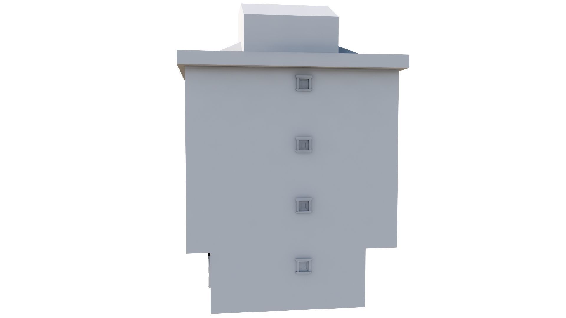 HOUSE 146 Low-poly 3D model_45