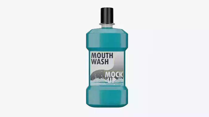 Mouthwash bottle