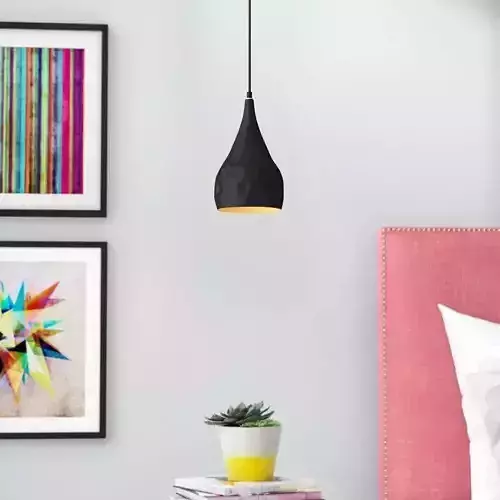 Reinhold Light Single Teardrop Pendant 3D model