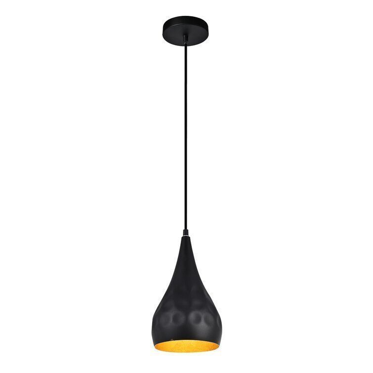 Reinhold Light Single Teardrop Pendant 3D model_1