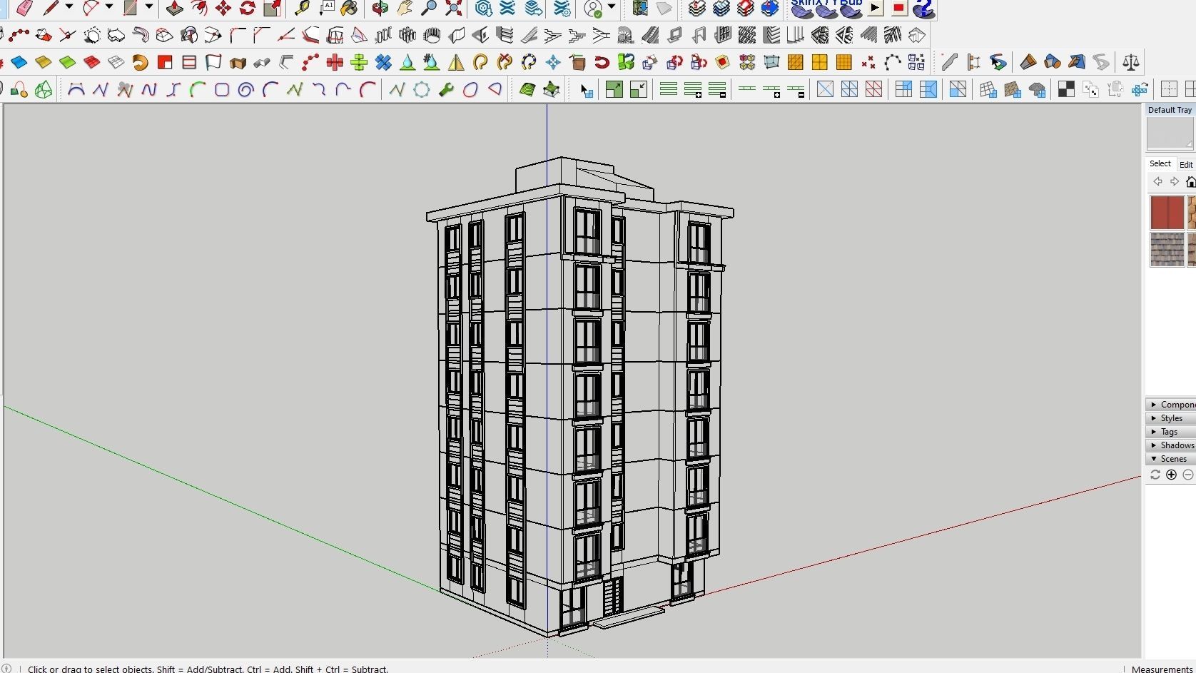 HOUSE 147 Low-poly 3D model_3