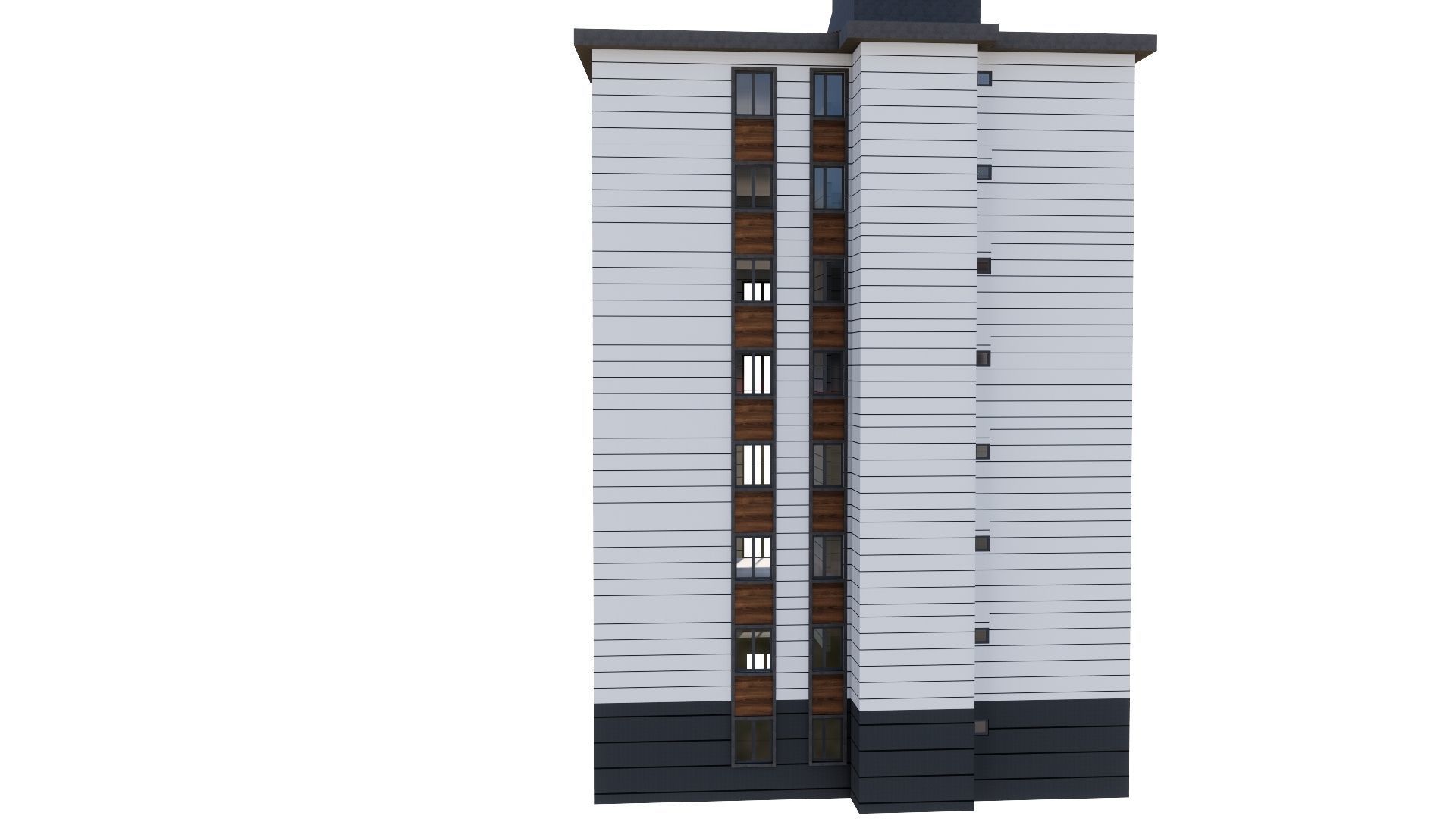 HOUSE 147 Low-poly 3D model_20