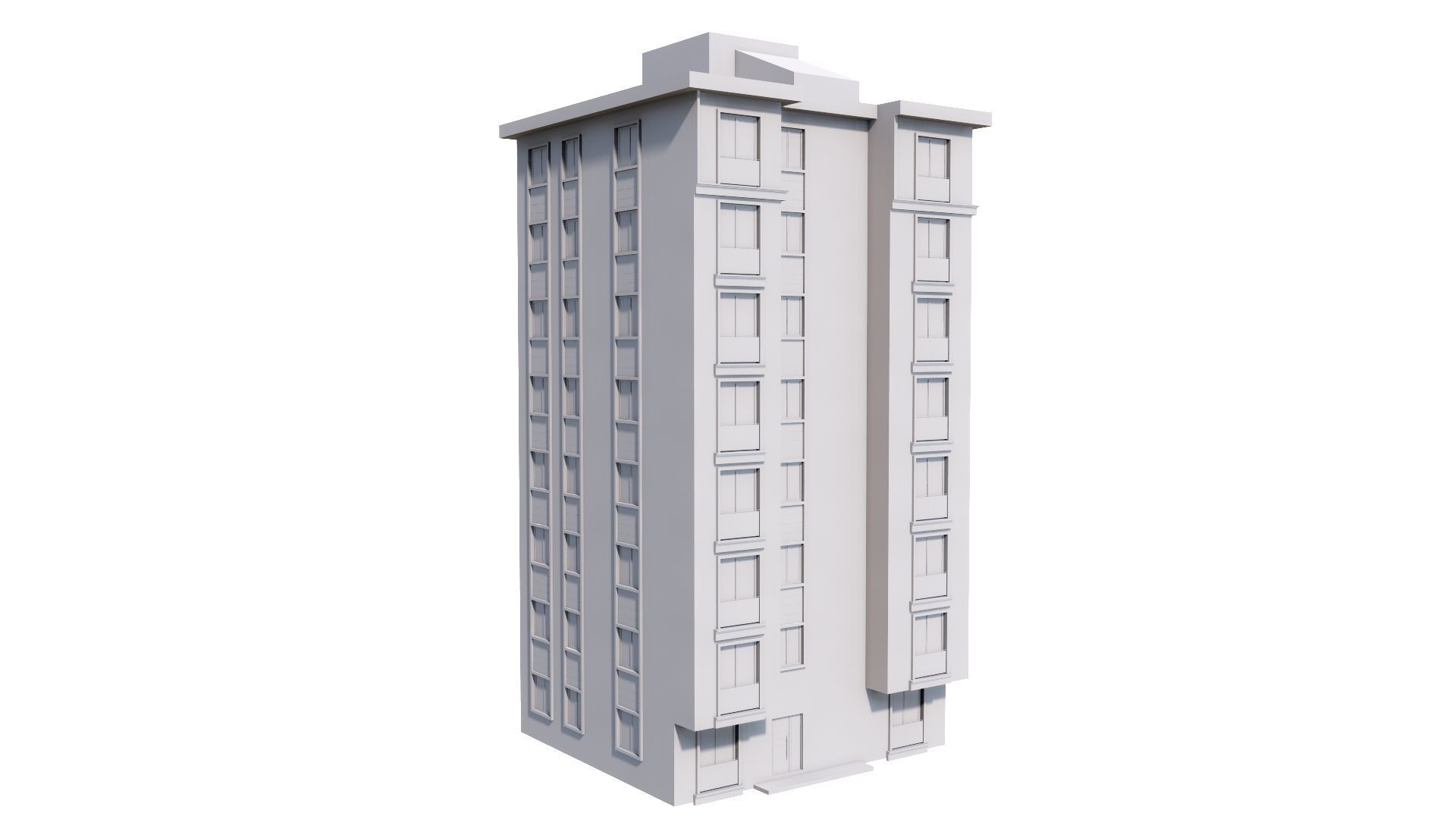 HOUSE 147 Low-poly 3D model_43