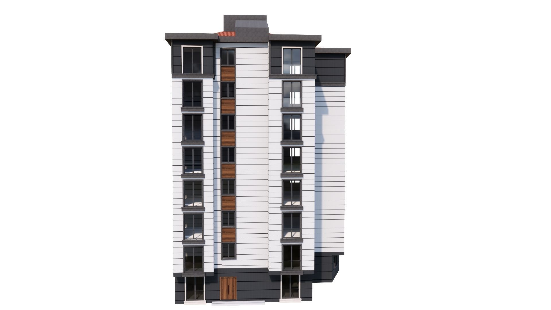 HOUSE 147 Low-poly 3D model_32