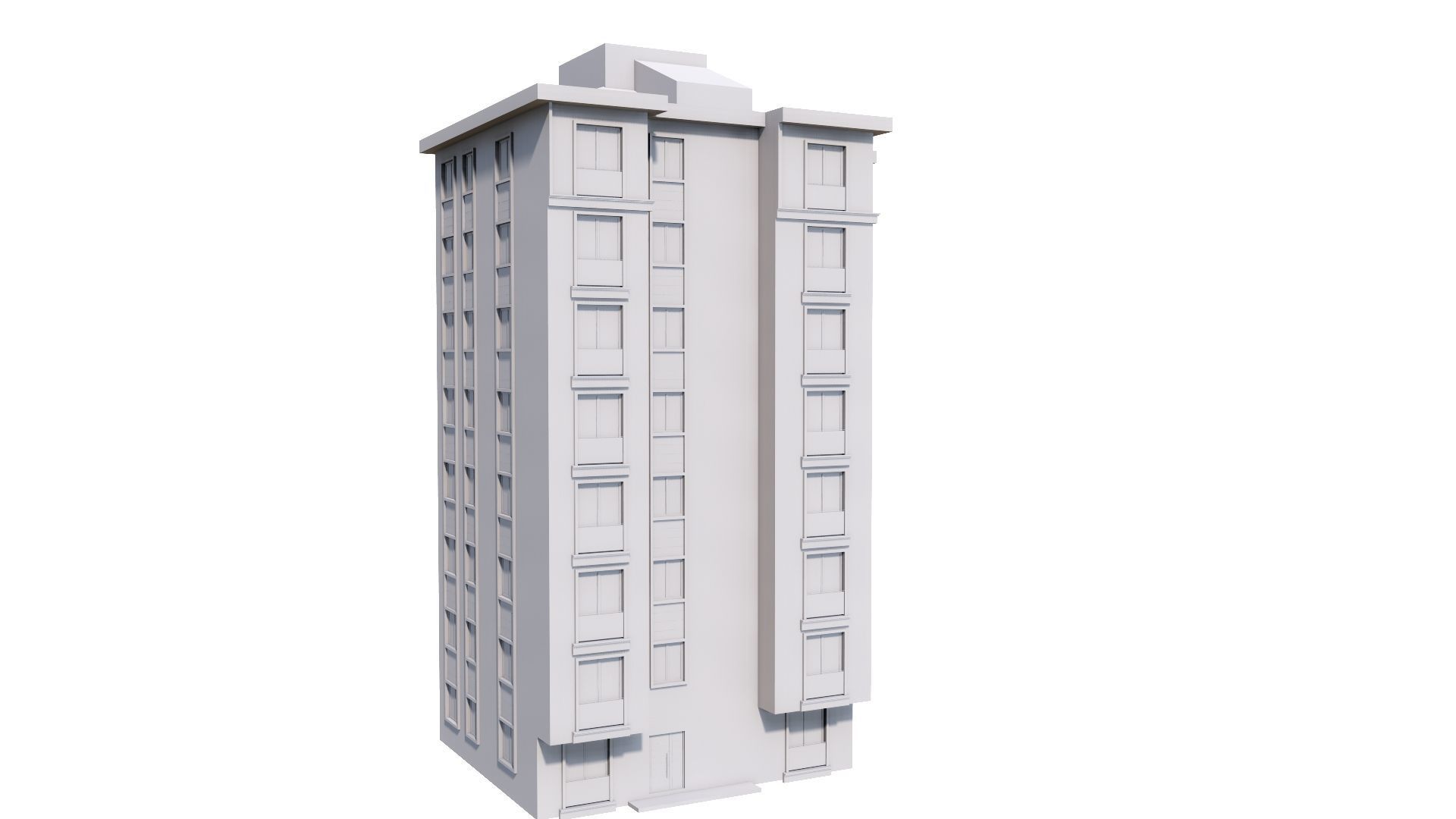 HOUSE 147 Low-poly 3D model_48