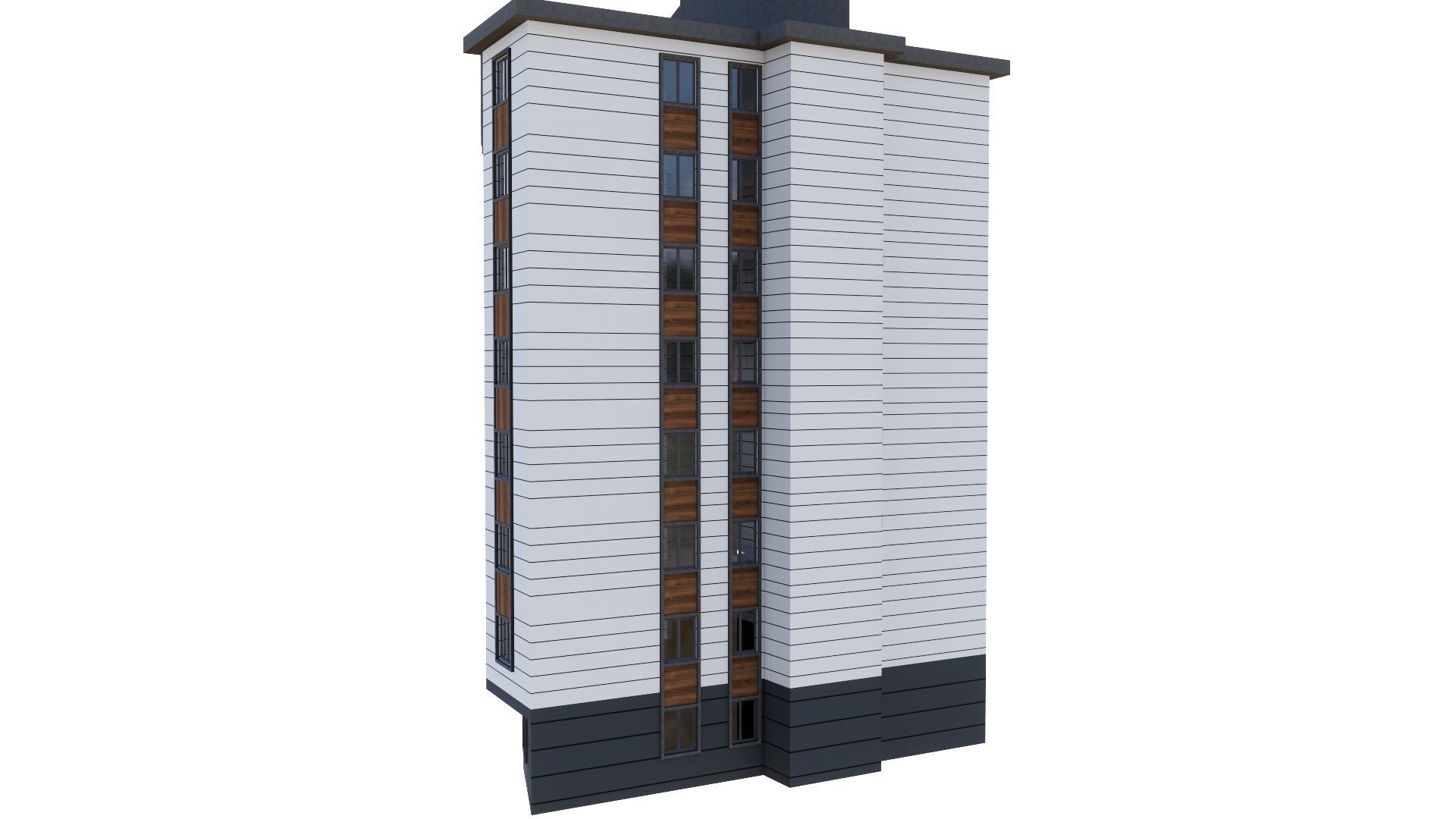 HOUSE 147 Low-poly 3D model_18