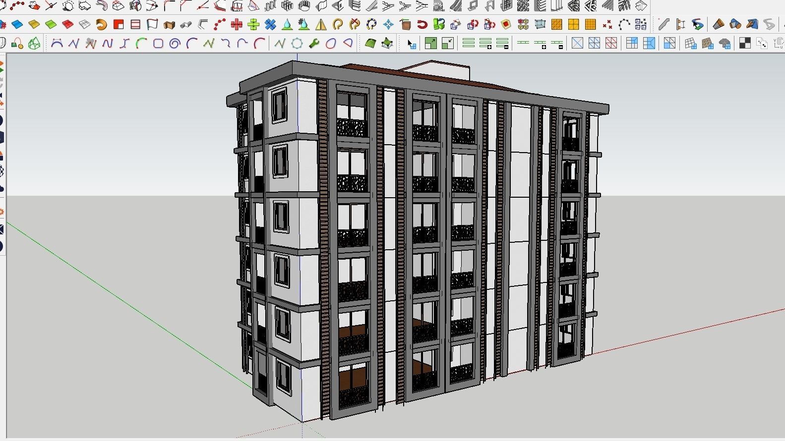 HOUSE 148 Low-poly 3D model_1