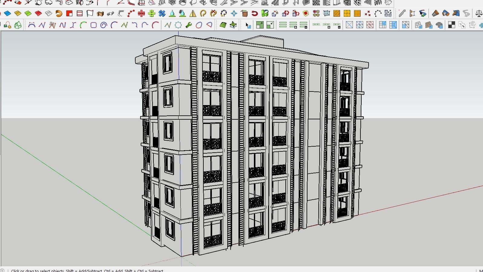 HOUSE 148 Low-poly 3D model_3