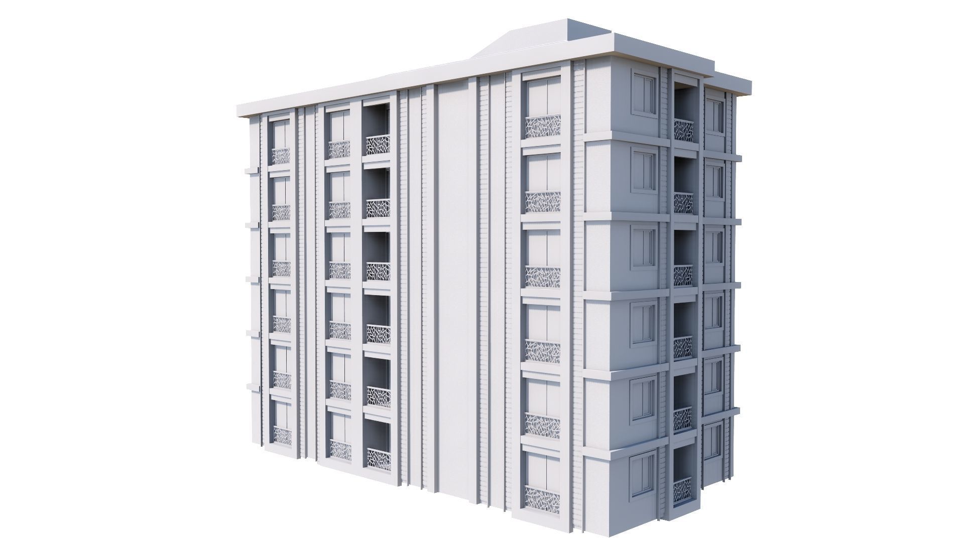 HOUSE 148 Low-poly 3D model_66