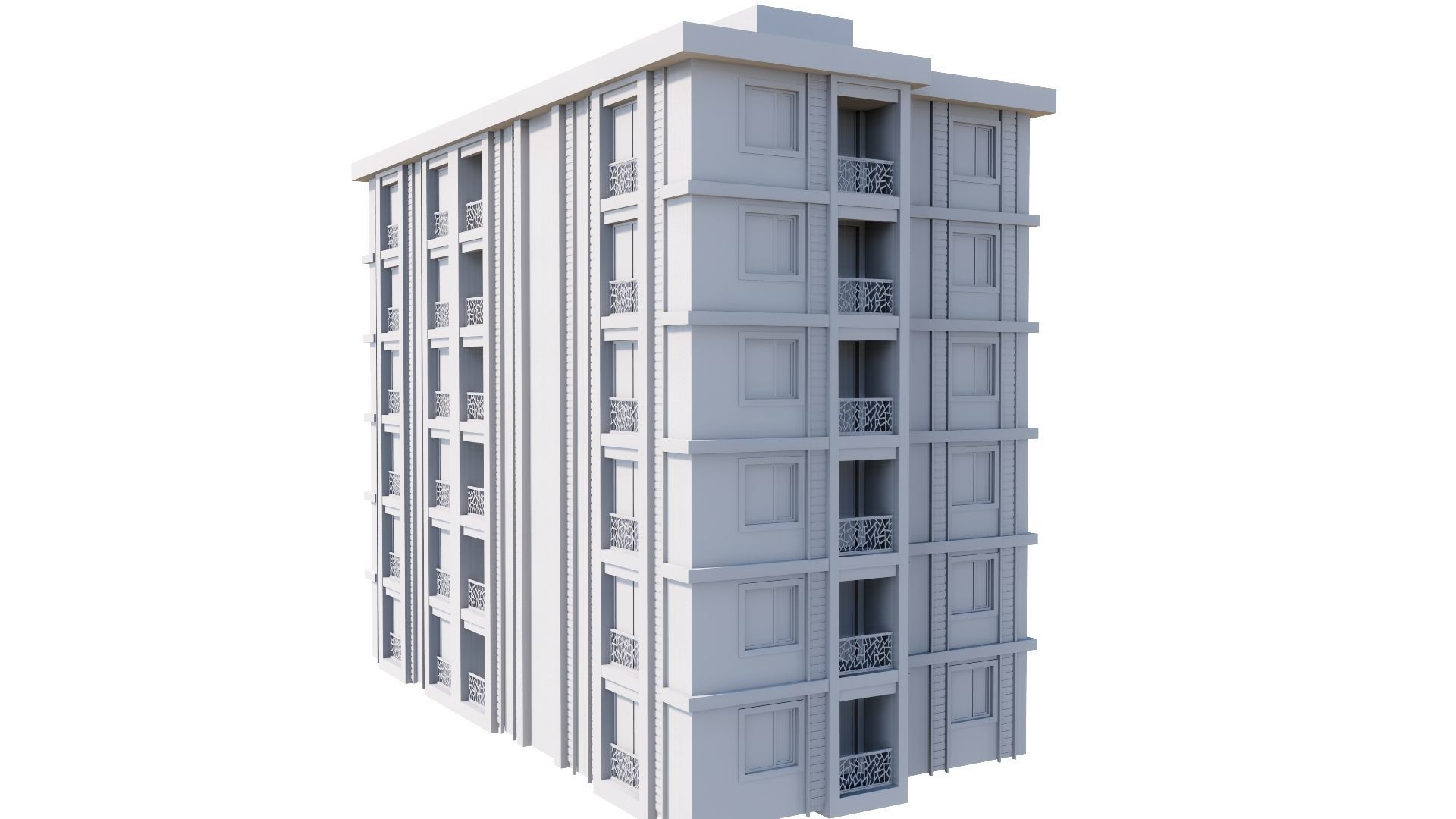 HOUSE 148 Low-poly 3D model_49