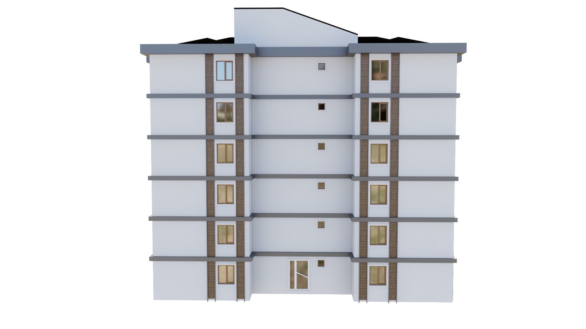 HOUSE 148 Low-poly 3D model_23