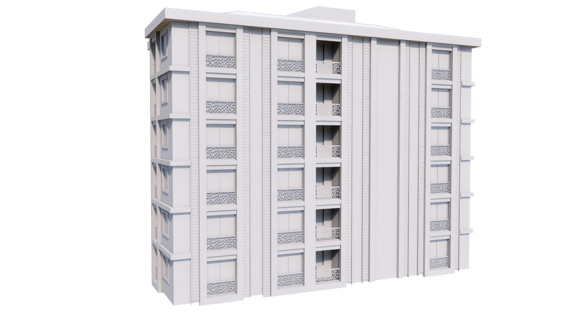 HOUSE 148 Low-poly 3D model_54