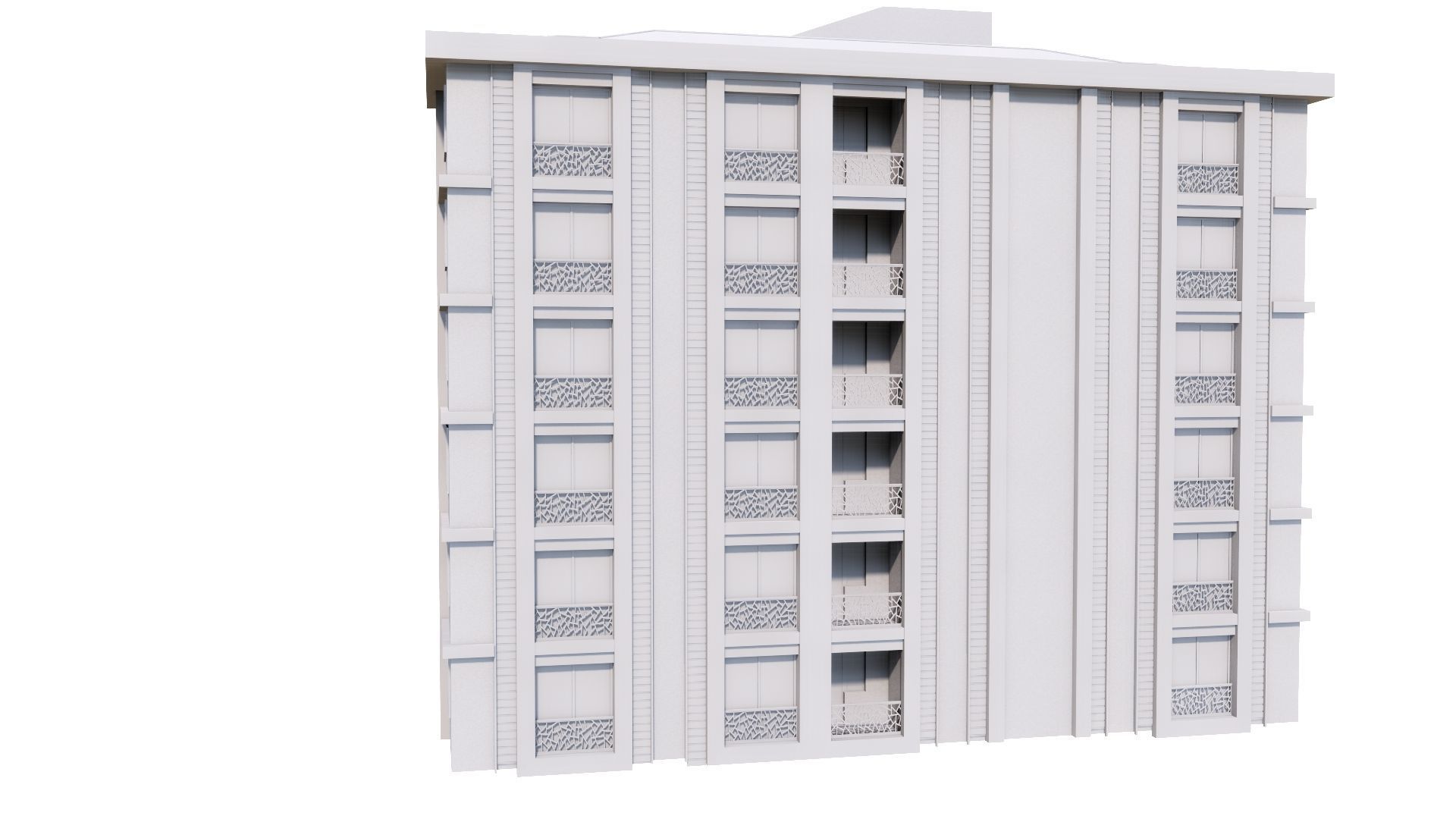 HOUSE 148 Low-poly 3D model_55