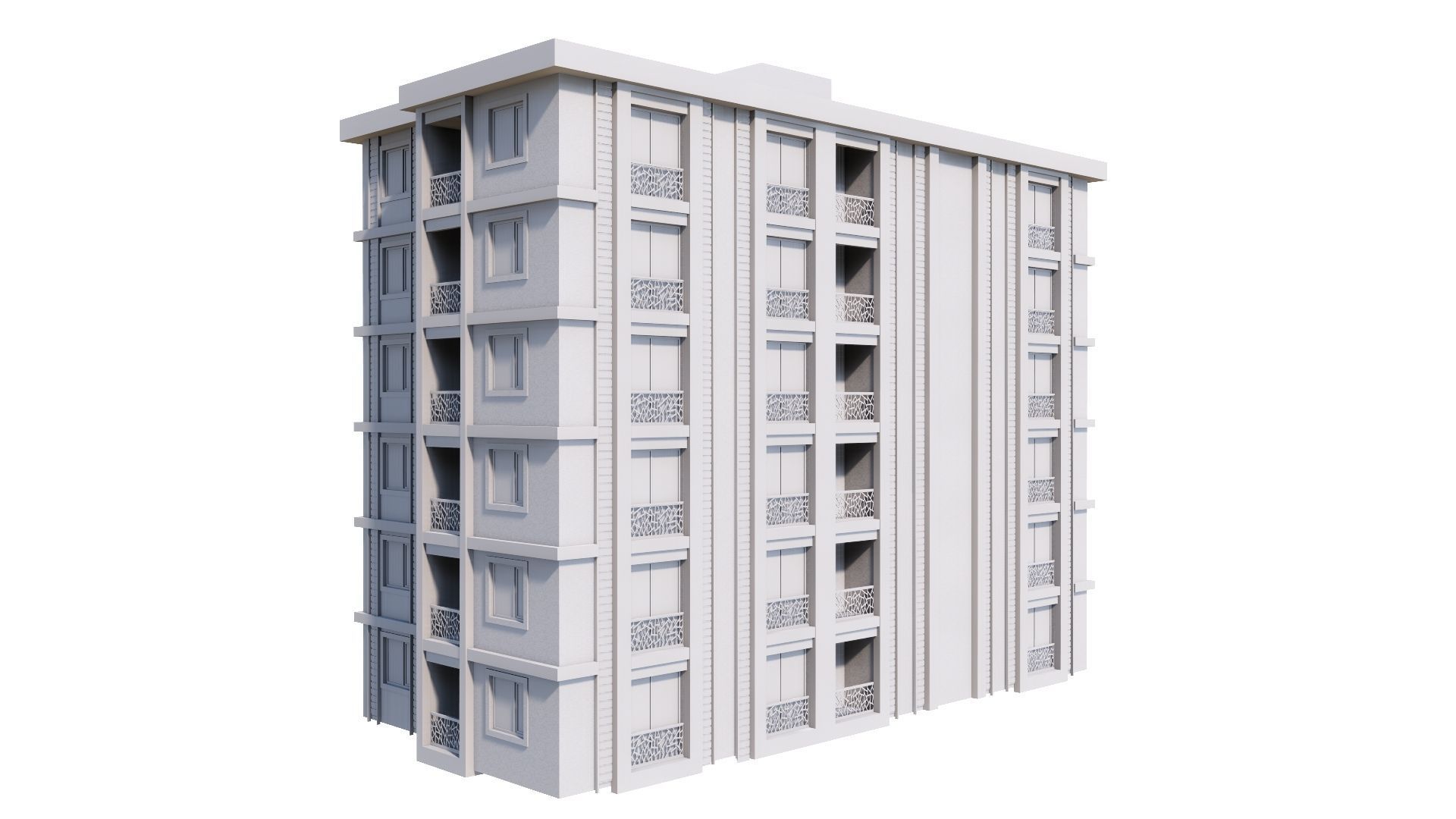 HOUSE 148 Low-poly 3D model_52