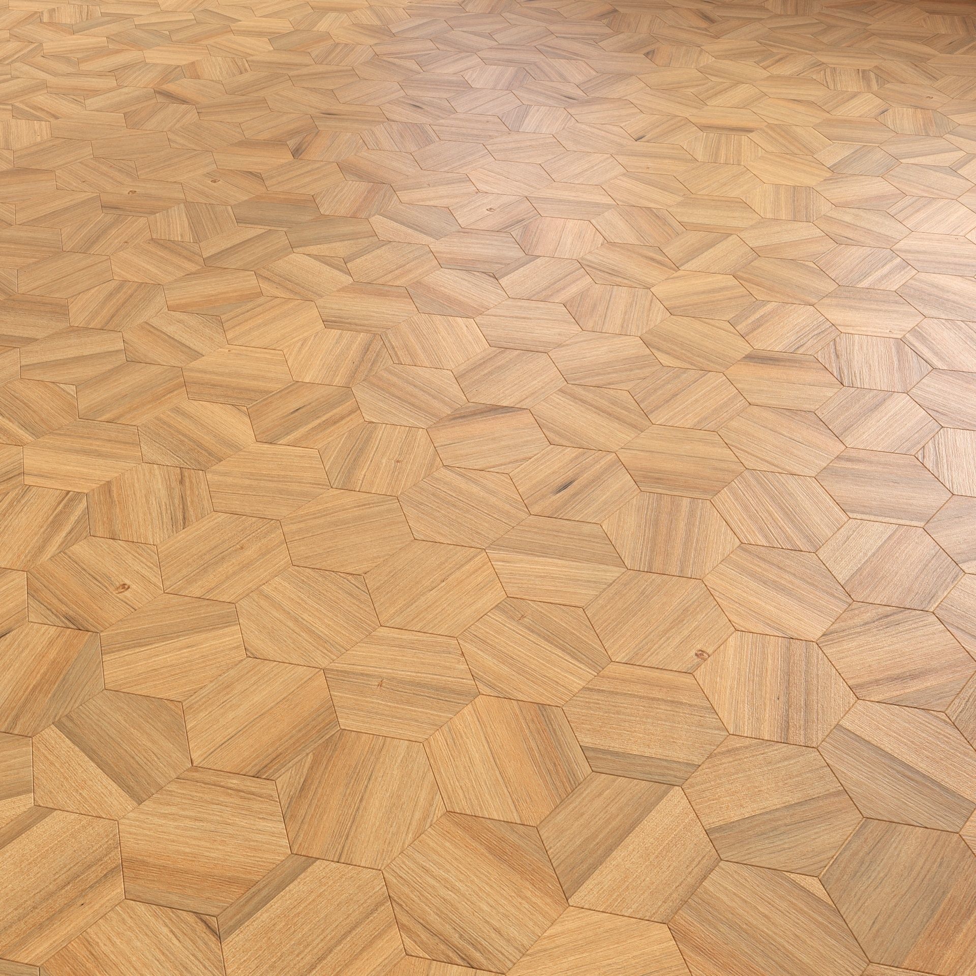 Parquet - Laminate - Wooden floor 2 in 1 Low-poly 3D model_2