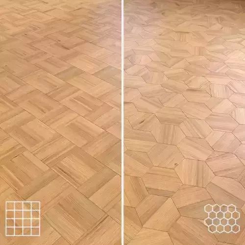 Parquet - Laminate - Wooden floor 2 in 1