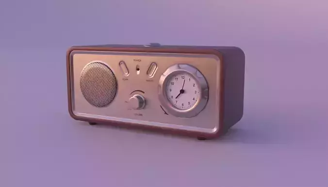 Old Radyo Clock 