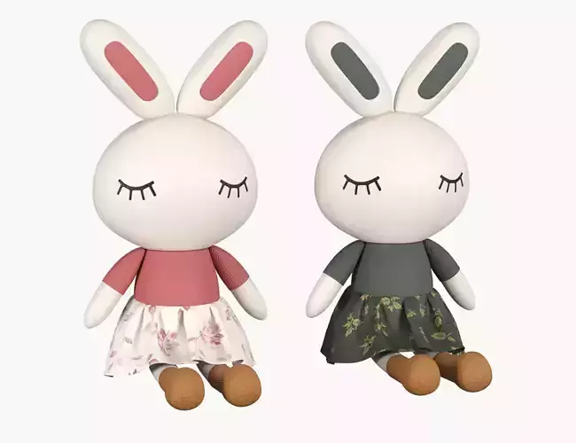 Stuffed Animal Bunny Rabbit Doll