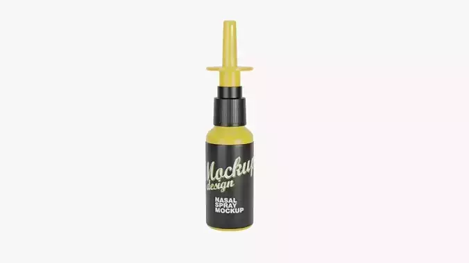 Nasal Spray Bottle 3D model