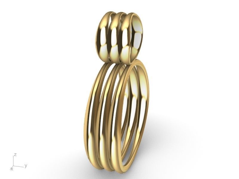 rings ring stl verified 3D print model_8