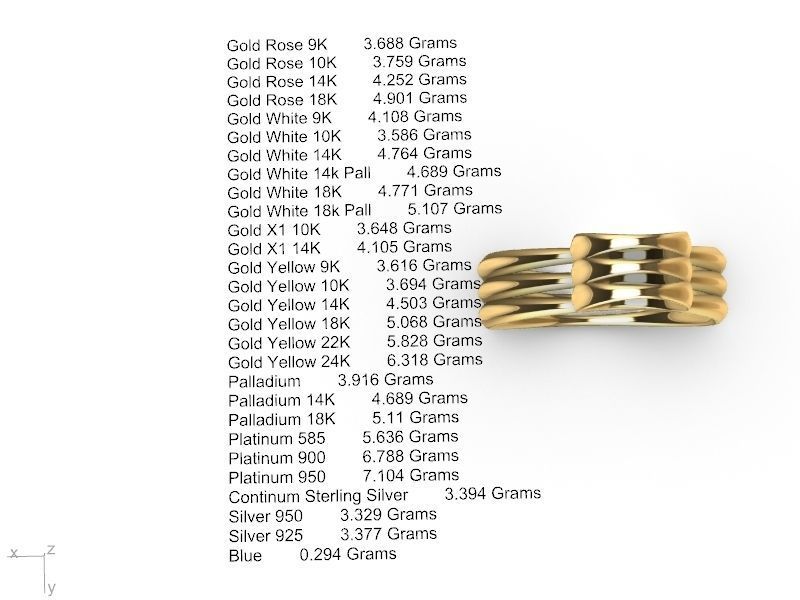 rings ring stl verified 3D print model_5