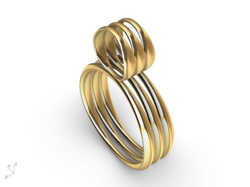 rings ring stl verified 3D print model_7