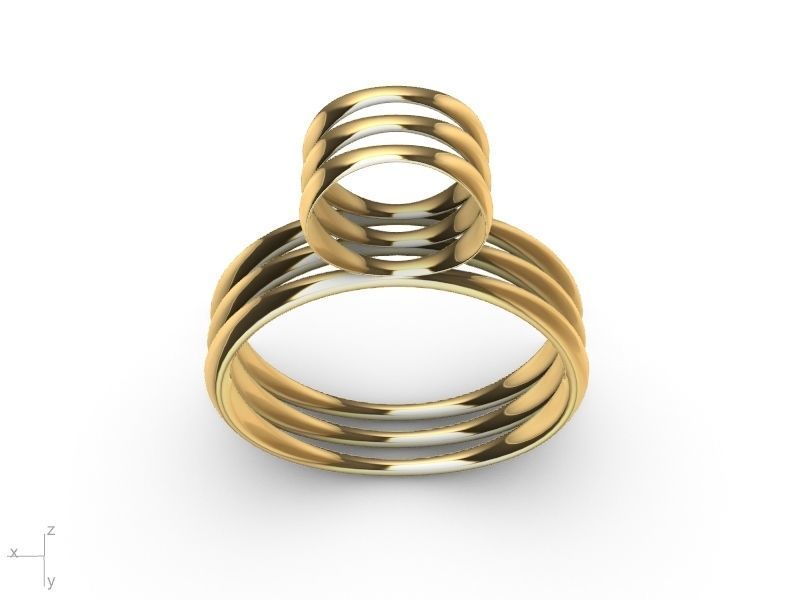 rings ring stl verified 3D print model_10
